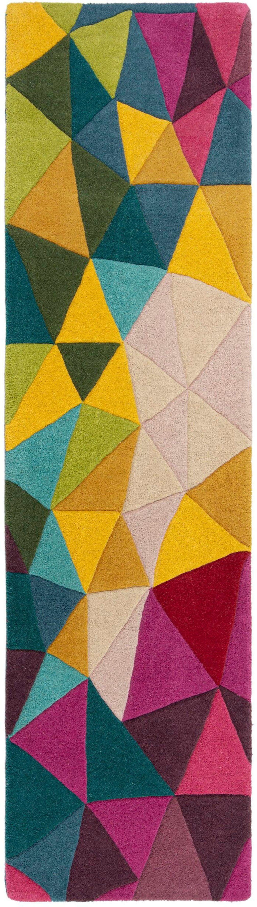 Läufer Falmouth, FLAIR Naturfaser, aus mm, rechteckig, Teppichläufer Höhe: 100% bunt, modern, RUGS, 10 Wolle