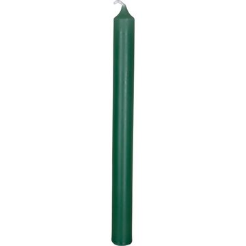 DekoTown Tafelkerze Stabkerzen Kerze Smaragd Grün 25cm, 4 St.