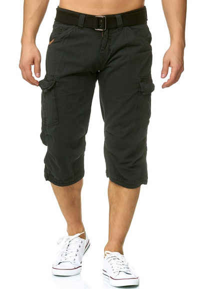 MSGM Baumwolle Cargo-Shorts mit Streifen in Orange für Herren Herren Bekleidung Kurze Hosen Cargo Shorts 