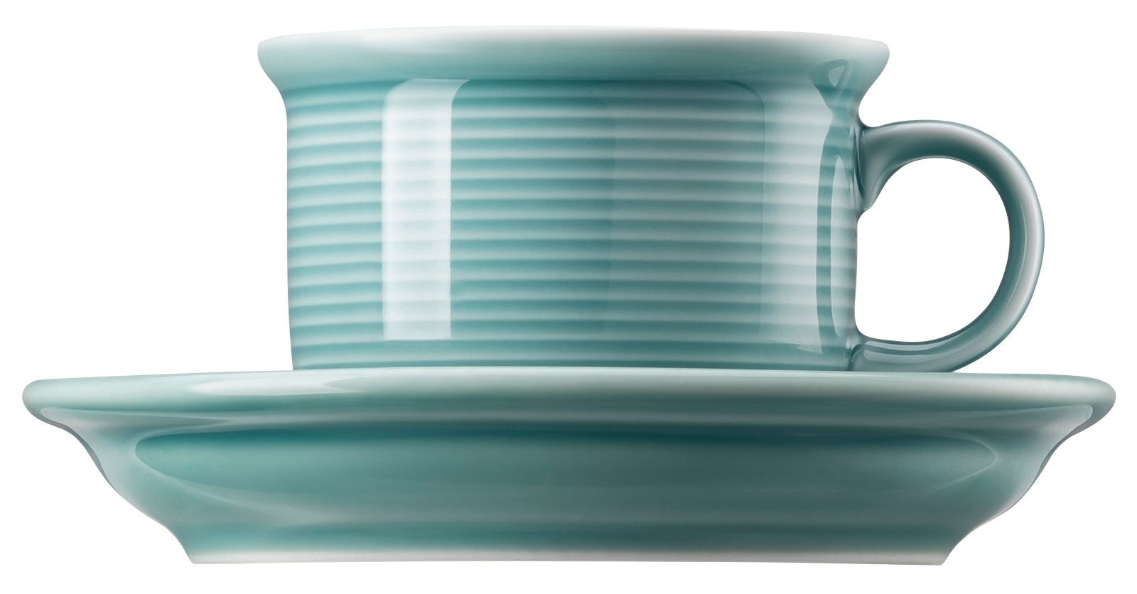 Thomas Porzellan Espressotasse Trend Colour Ice Blue Espressotasse 2tlg., Porzellan