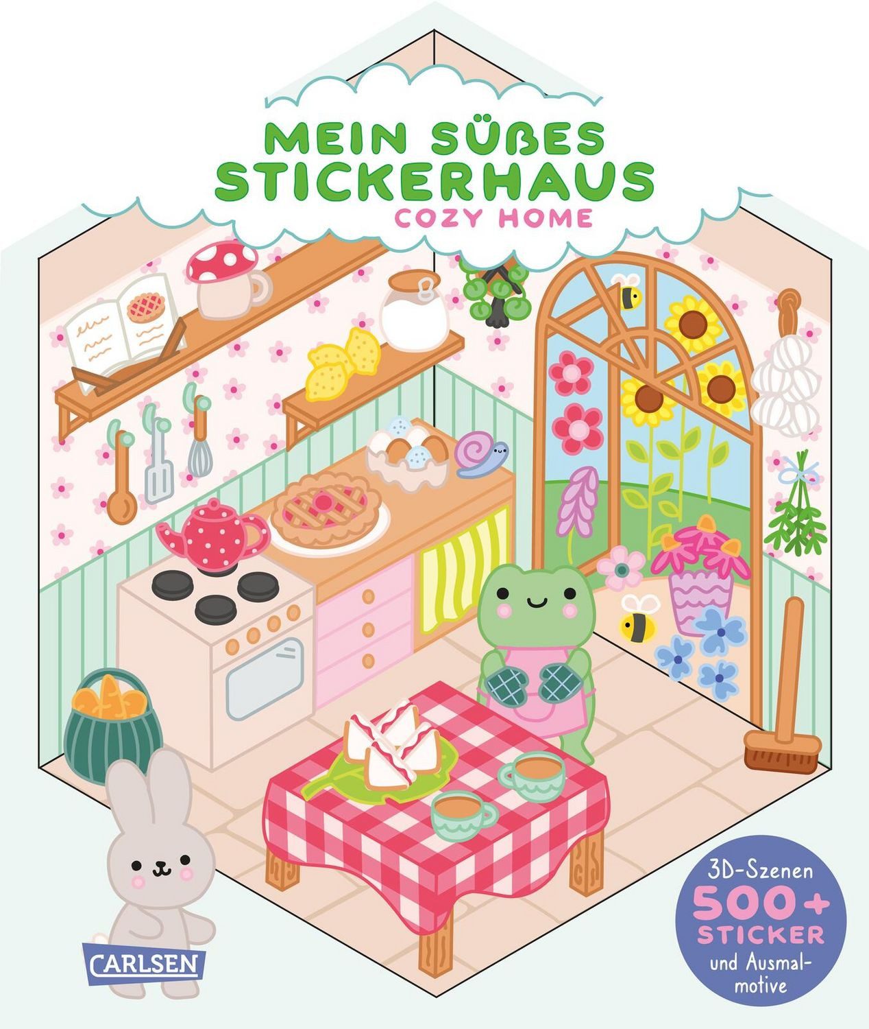 Mein süßes Stickerhaus: Cozy Home / diverse