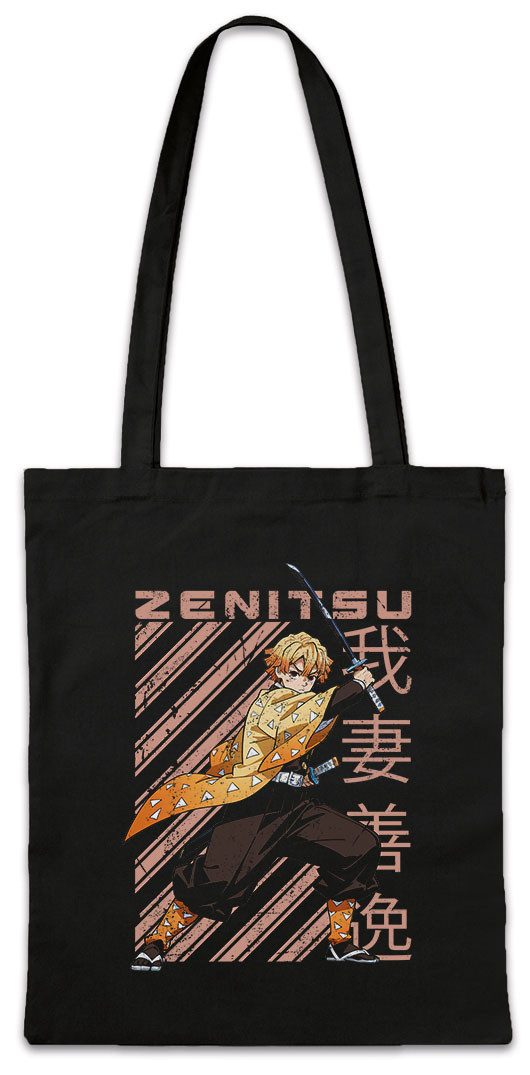Beuteltasche Zenitsu Katana Stofftasche Demon Kamado Nezuko Anime Slayer Zenitsu