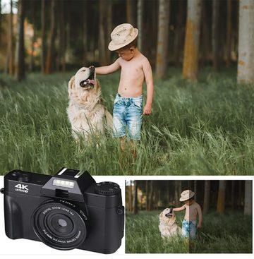 Fine Life Pro 4K Ultra HD R10 48MP Digital Camera, 4K video camera 30FPS HD-Kamera