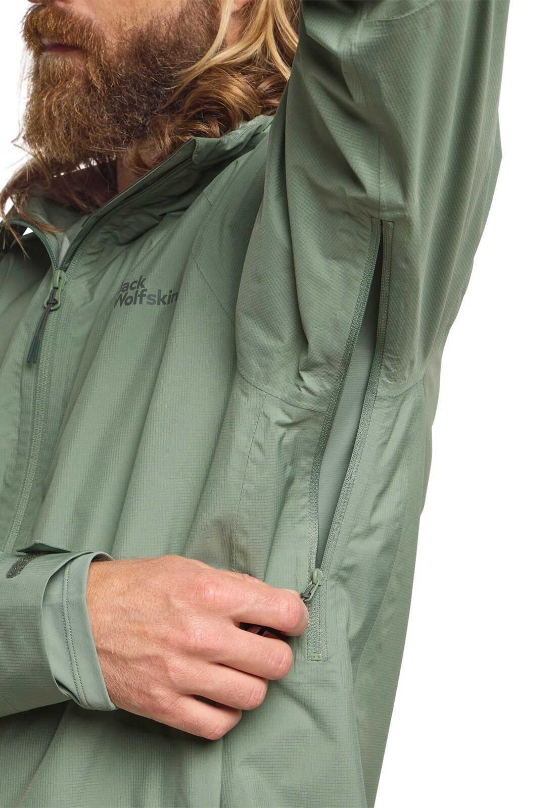 Jack Wolfskin Regenjacke Prelight 2.5 Lagen LT (leicht, wasserdicht, atmung günstig online kaufen