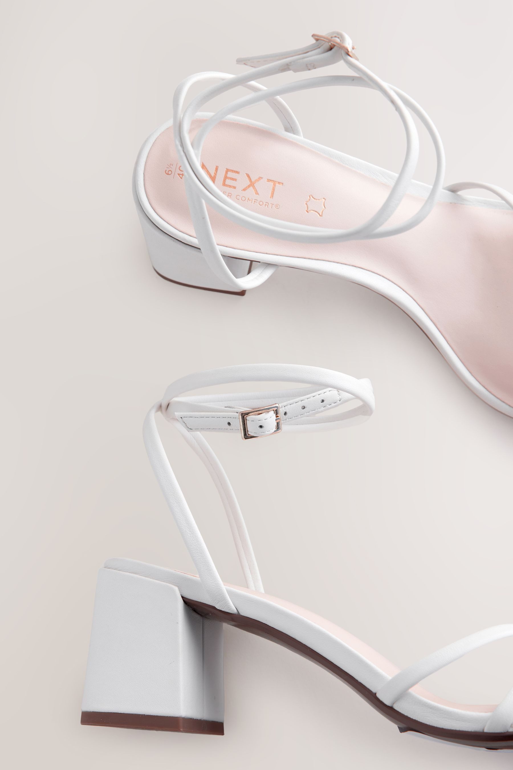 Next Forever Comfort® Leder-Riemchensandalen Sandalette (1-tlg) günstig online kaufen