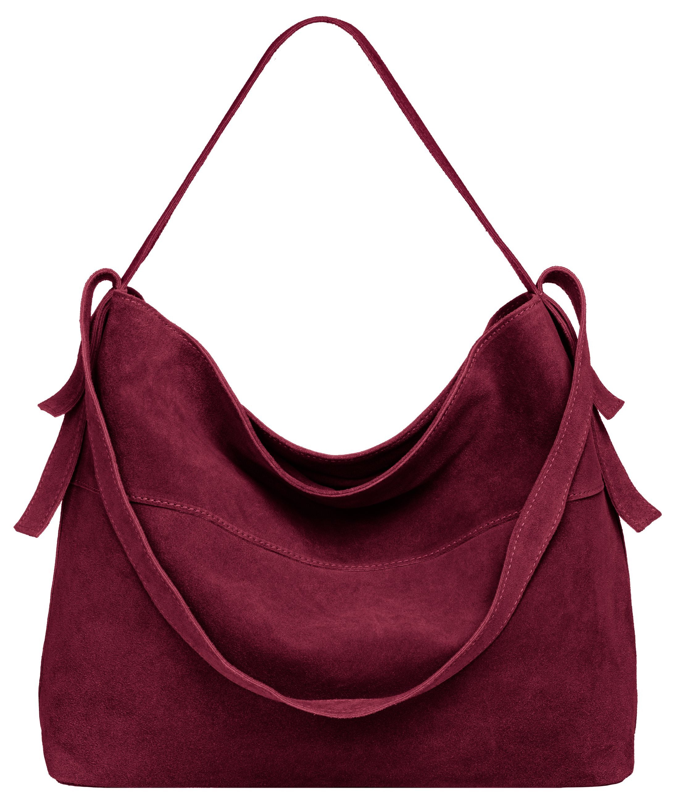 Schultertasche große Vintage Damen Leder Handtasche - PREMIUM LINE - Modell No.816