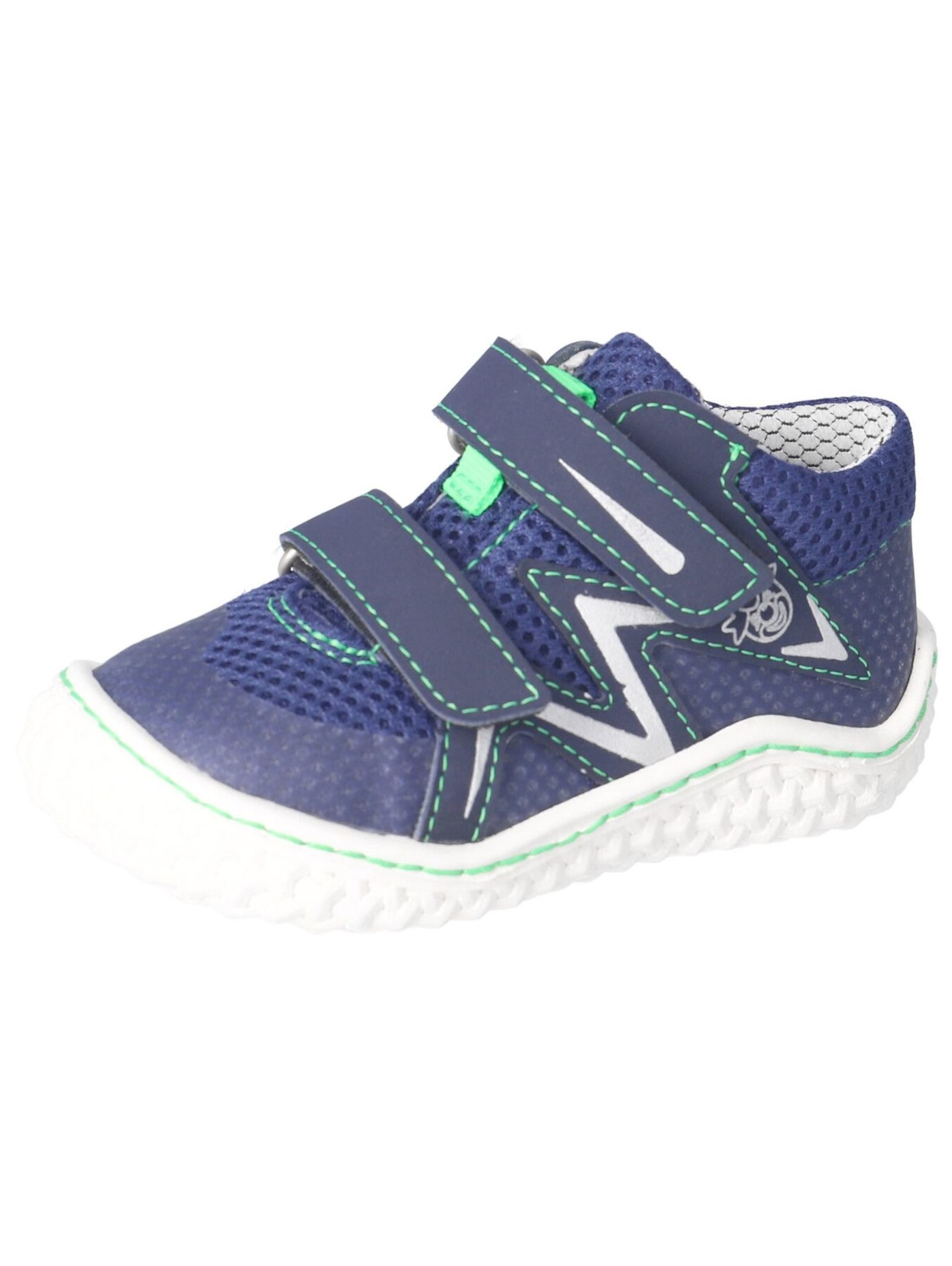 Halbschuhe Lederimitat/Textil Klettschuh