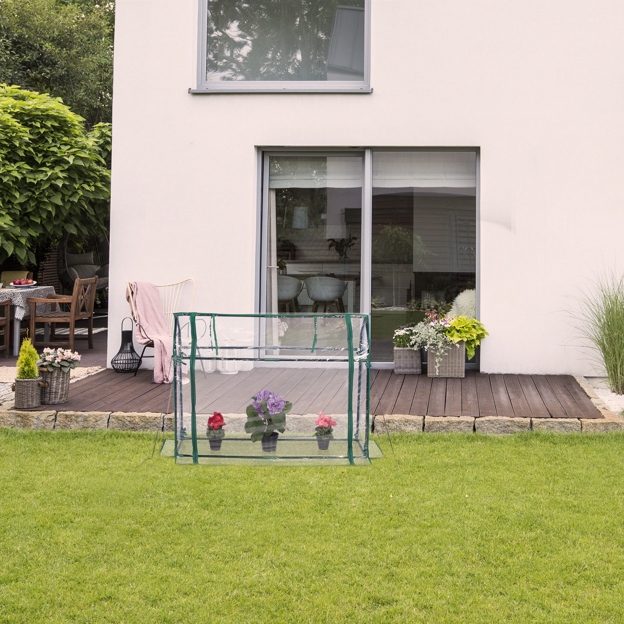 relaxdays Foliengewächshaus PVC günstig online kaufen