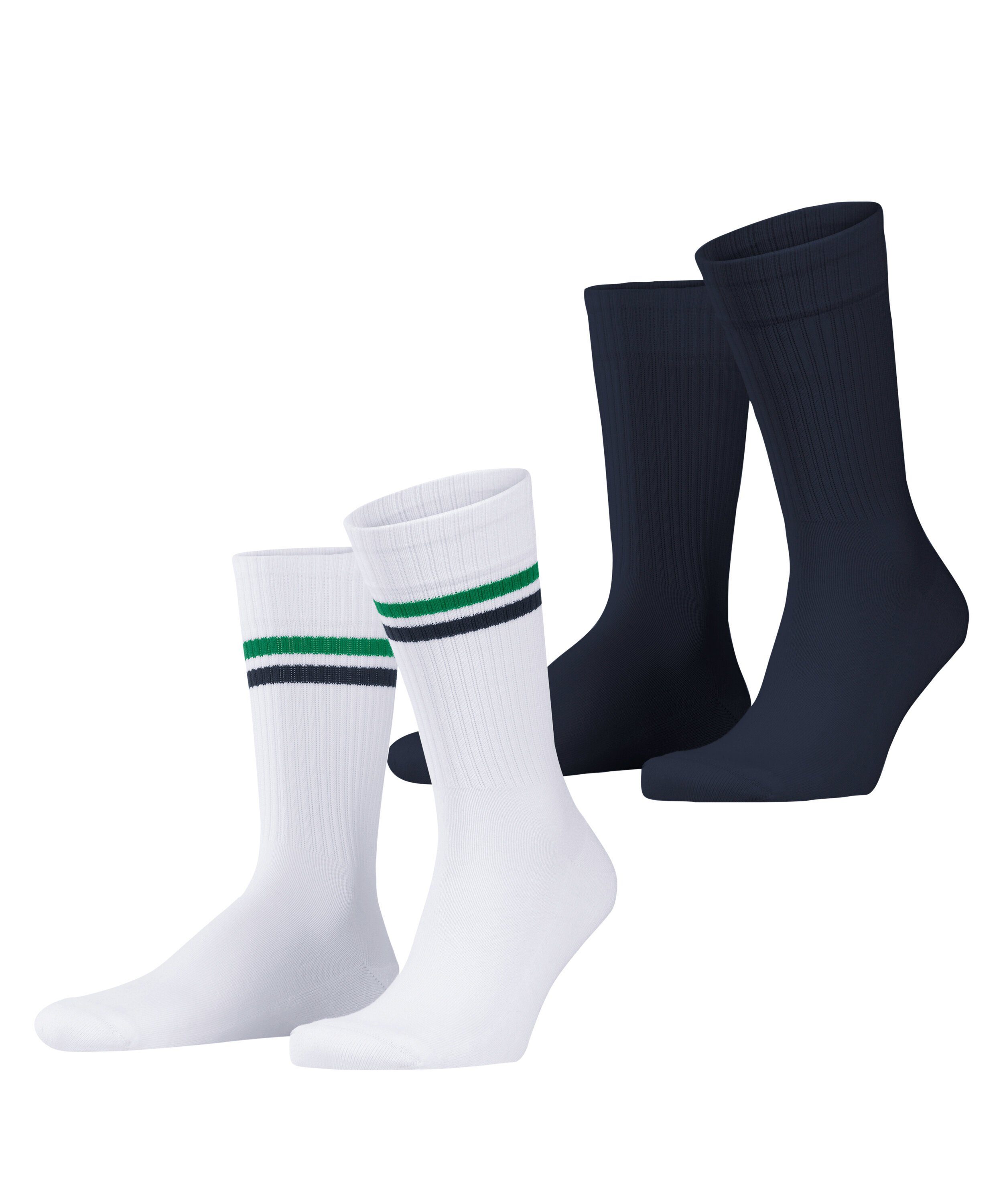 Esprit Socken Tennis Stripe 2-Pack (2-Paar) woolwhite (2060)