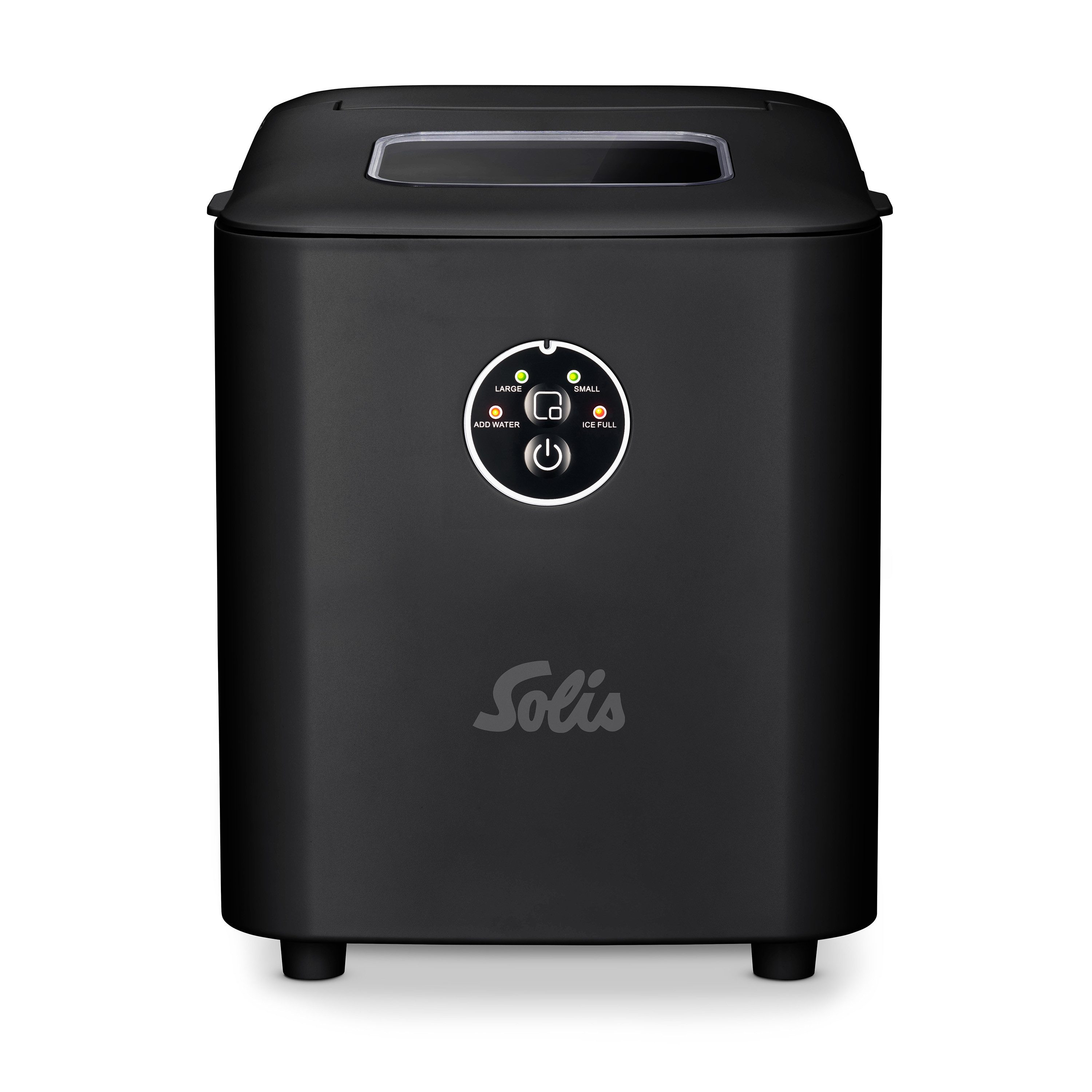 SOLIS OF SWITZERLAND Eiswürfelmaschine Ice Cube Express, Typ 8510, 2 Größen, 8 Eiswürfel in 10 Minuten, 1 L Volumen
