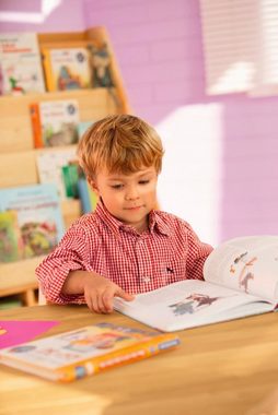 BioKinder - Das gesunde Kinderzimmer Kindertisch Robin, Kindergartentisch rechteckig 120x60 Höhe 40 cm, Erle