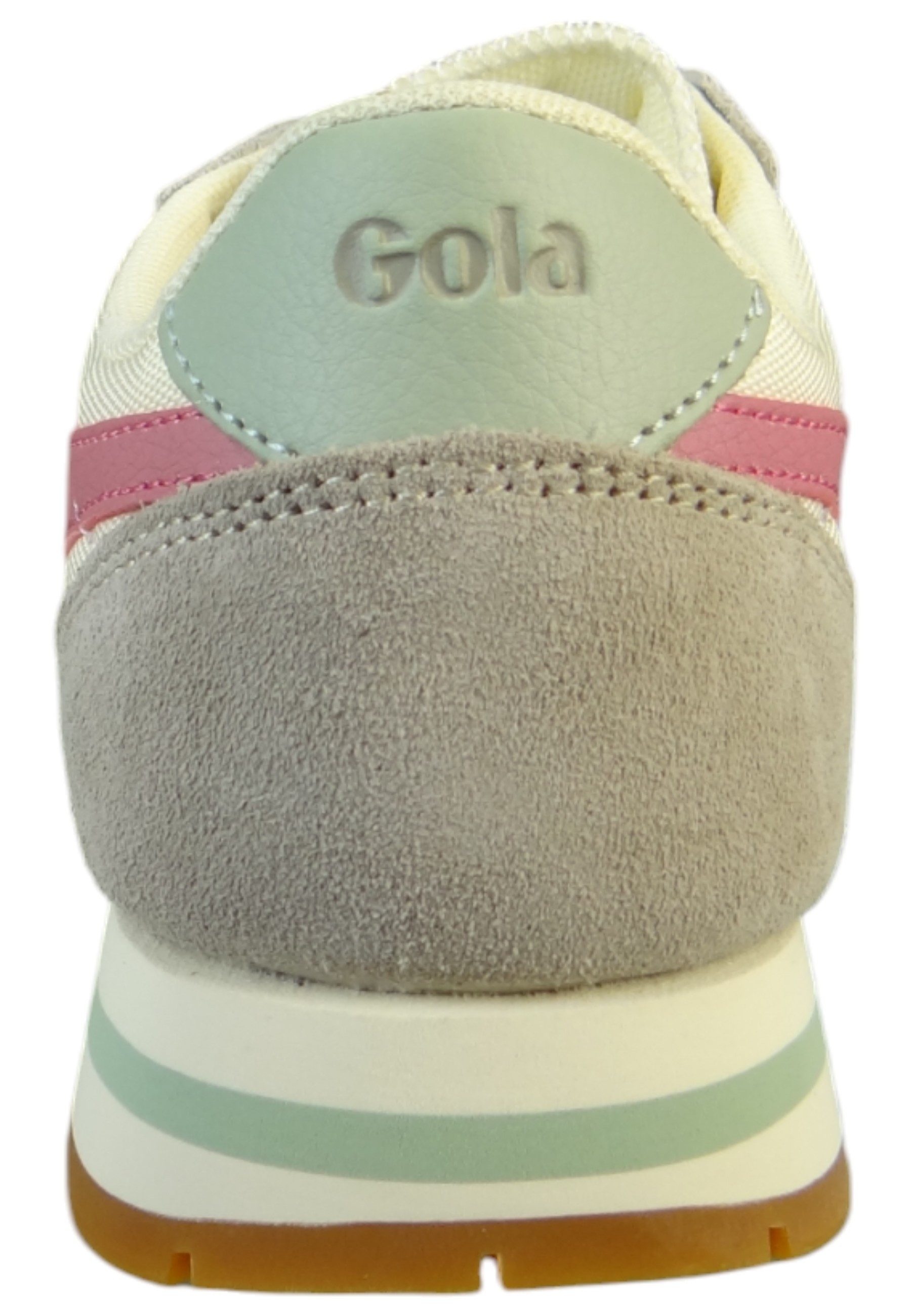 Gola CLA592 WG Off White/Feather Grey/Fluro Pink Sneaker