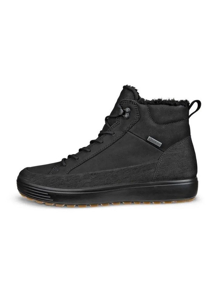 Ecco Wanderschuhe Soft 7 Tred High-Cut (Nubukleder, wasserdicht) schwarz Wi günstig online kaufen
