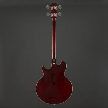 Epiphone Halbakustik-Bass, Jack Casady Bass Sparkling Burgundy - Rechtshänder Halbakustik-Bass