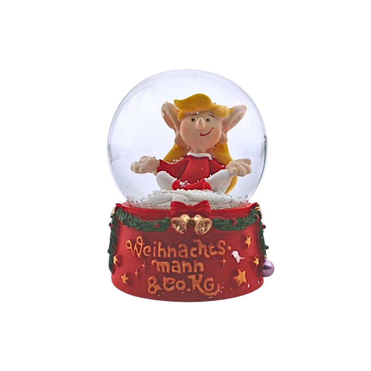 Wurm Schneekugel Weihnachtsmann & Co. KG Schneekugel, Schüttelkugel, Glaskugel (1 St), cm. – Bild 3 von 5