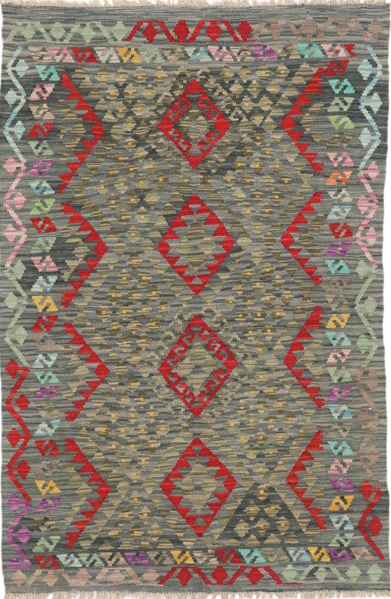 Orientteppich Kelim Afghan Heritage 118x180 Handgewebter Moderner Orientteppich, Nain Trading, rechteckig, Höhe: 3 mm