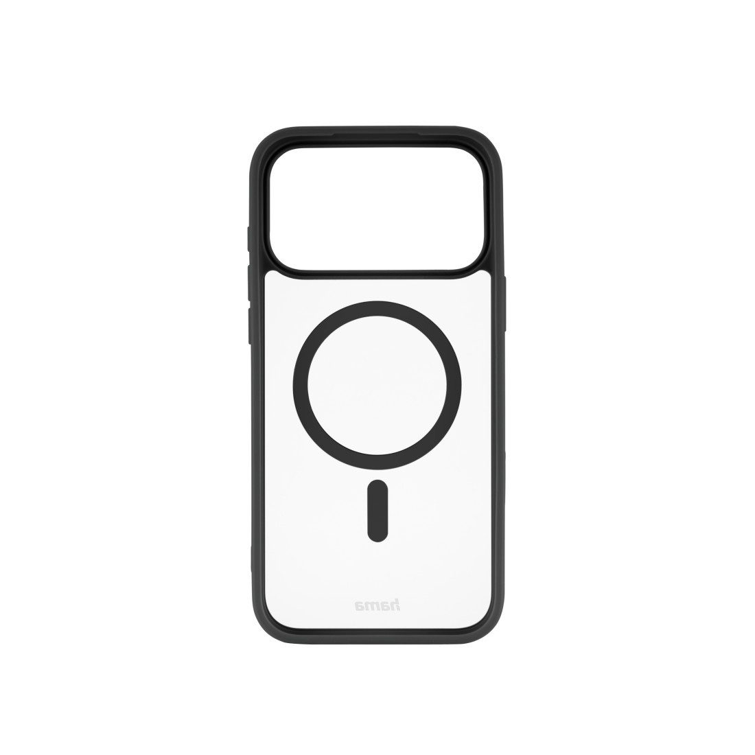 Hama Smartphone-Hülle Handyhülle für Apple iPhone 17 Pro Max, magnetisch, Apple MagSafe, Qi2, Wireless Charging, passgenaue Anti-Rutsch-Oberfläche, transparent