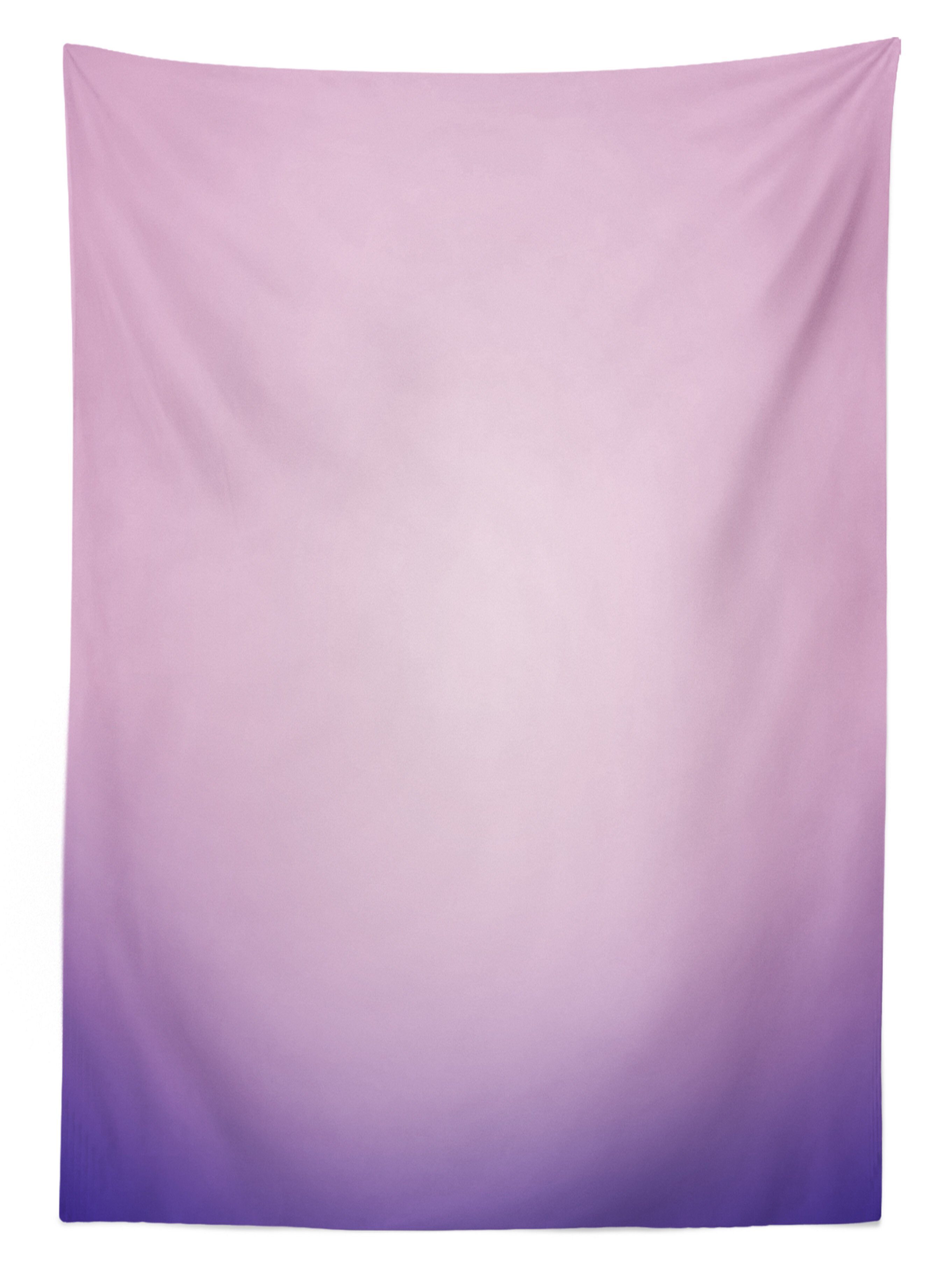 den Ombre Lila Bereich Außen geeignet Lavendel und Farbfest Rosa Abakuhaus Für Waschbar Farben, Klare Tischdecke