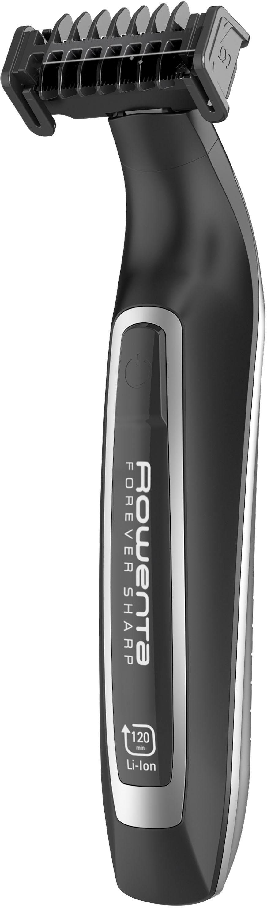 Rowenta Elektrorasierer TN6000 Forever Sharp, Aufsätze: 3, 3 Aufsätze, 120 Min. Laufzeit, selbstschärfende Klingen