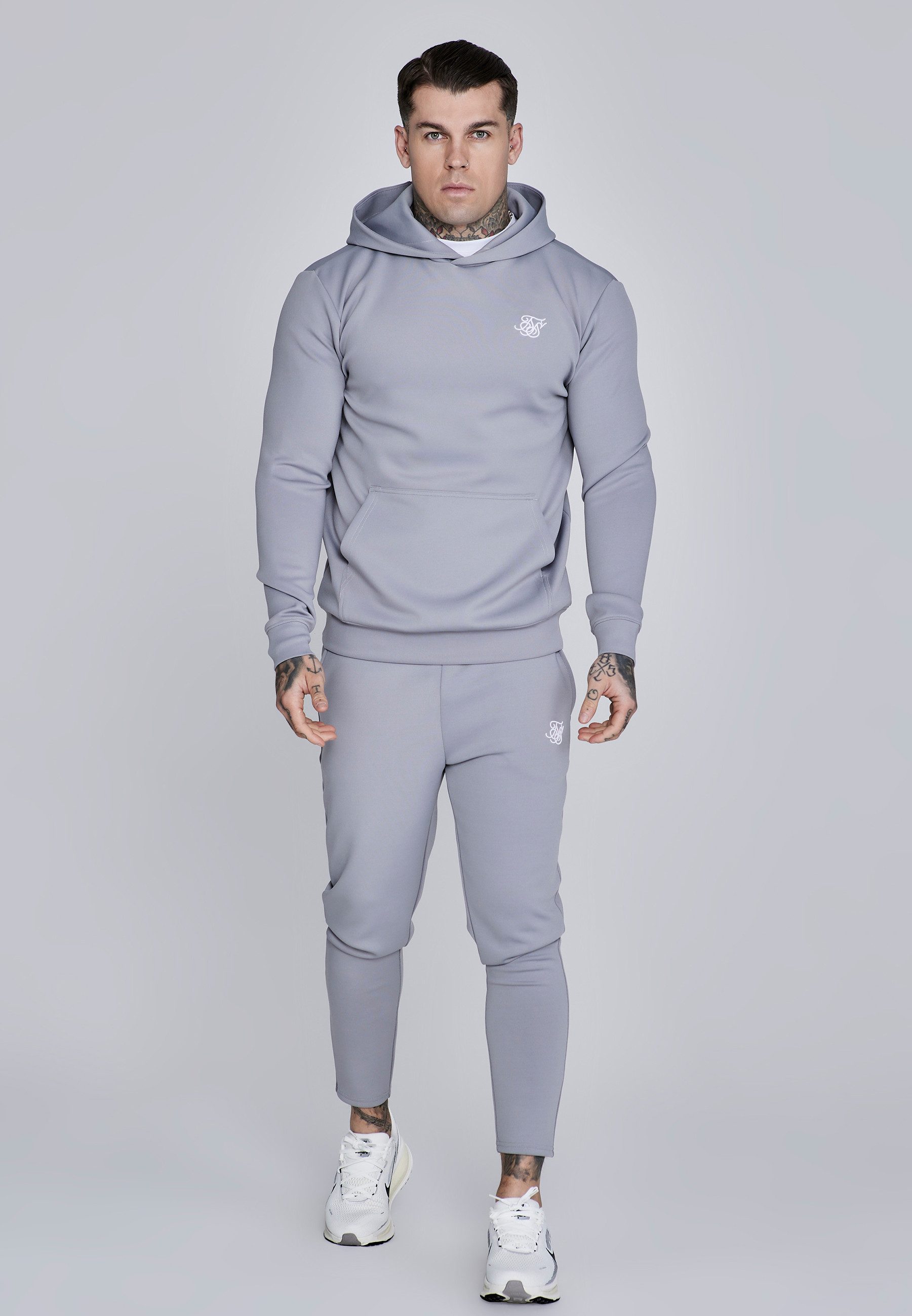 Siksilk Hoodie SikSilk Herren Essentials Poly Hoodie