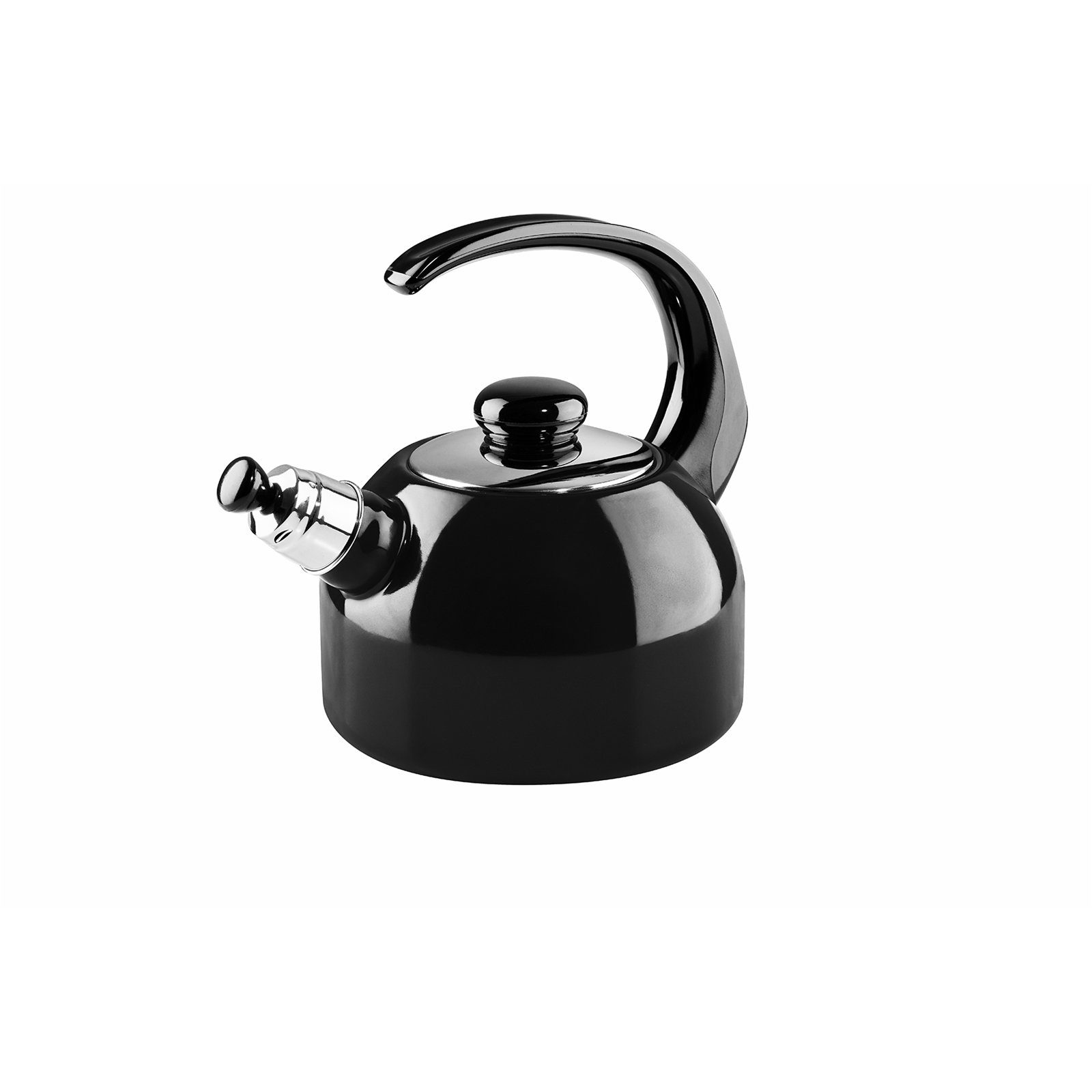 Riess Чайники Чайники Plus 2 Liter, Emaille (Stück, 1-tlg., 1 Flötenkessel), Flötenkessel Pfeifkessel Topf