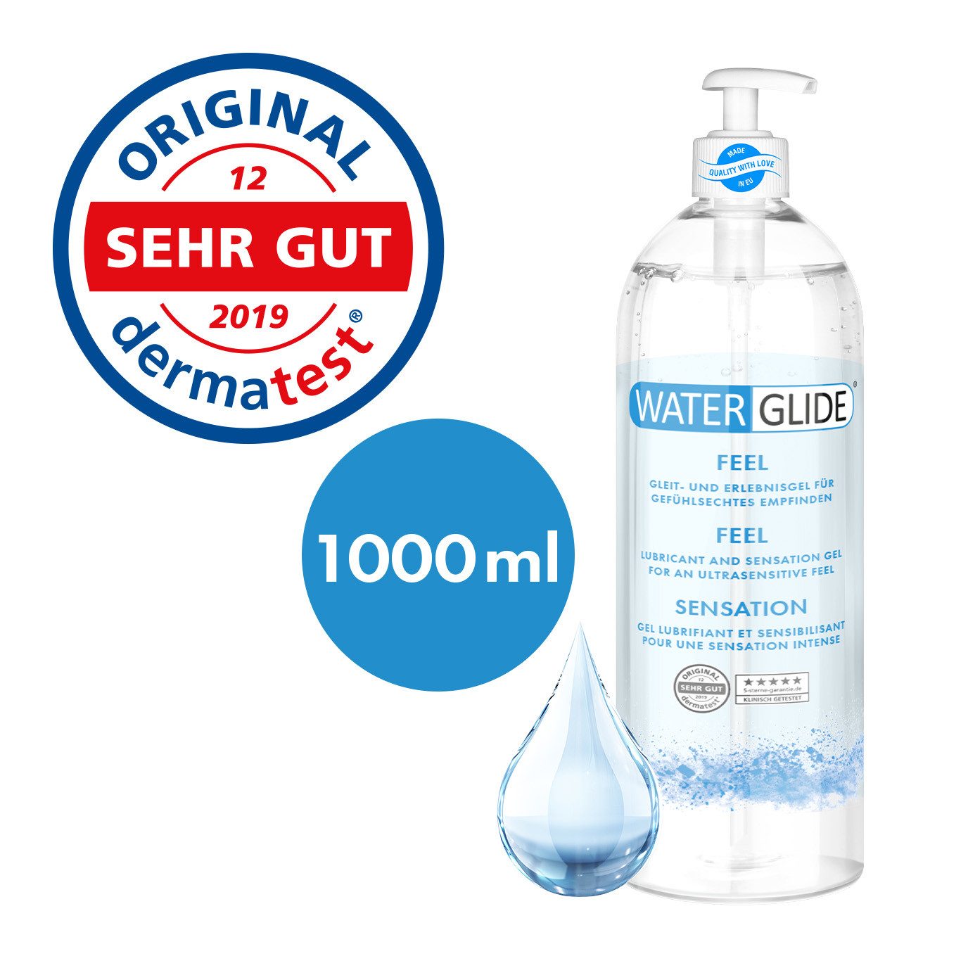 EIS Stimulationsgel EIS Waterglide 'Feel', 100ml, Gleit-& Erlebnisgel, wasserbasiert, 1-tlg.