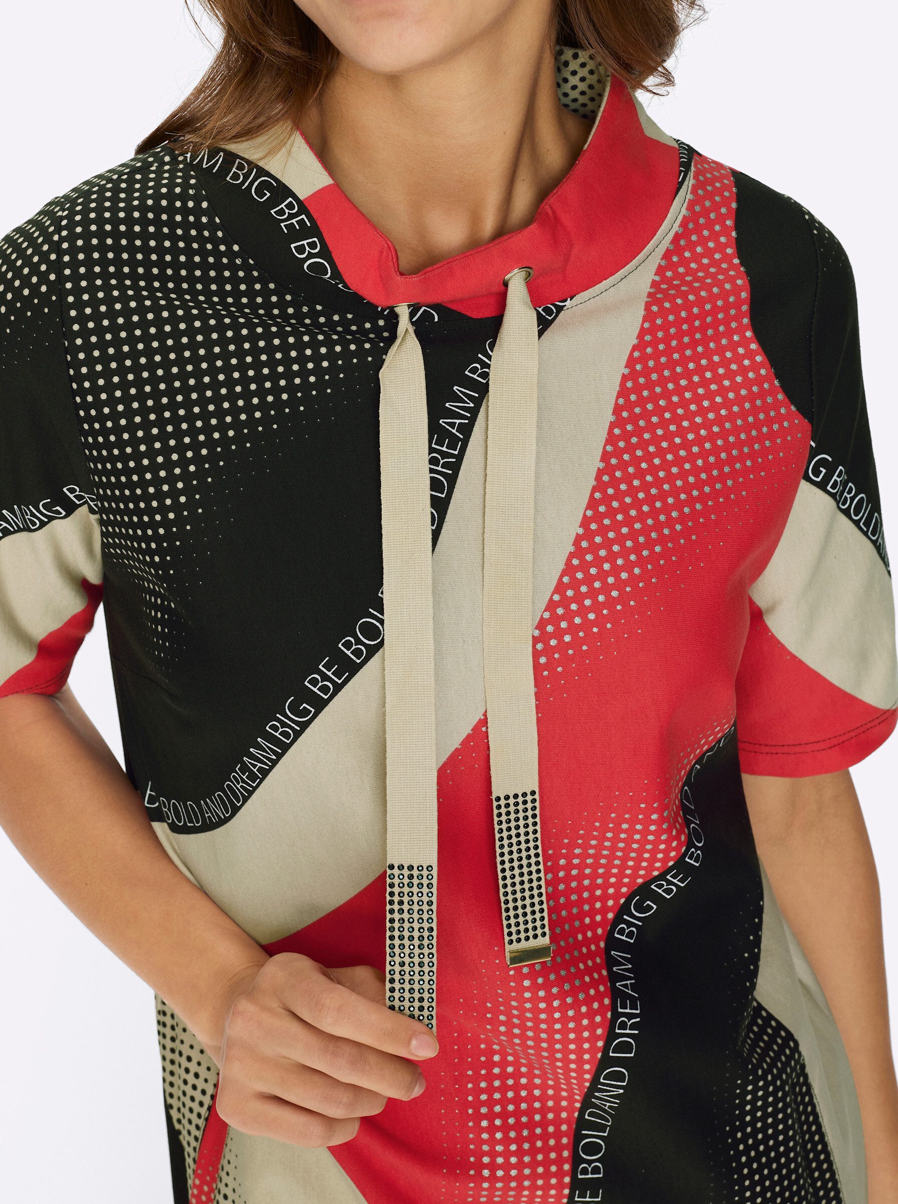 Witt Jerseykleid Sweatkleid Kurzarm