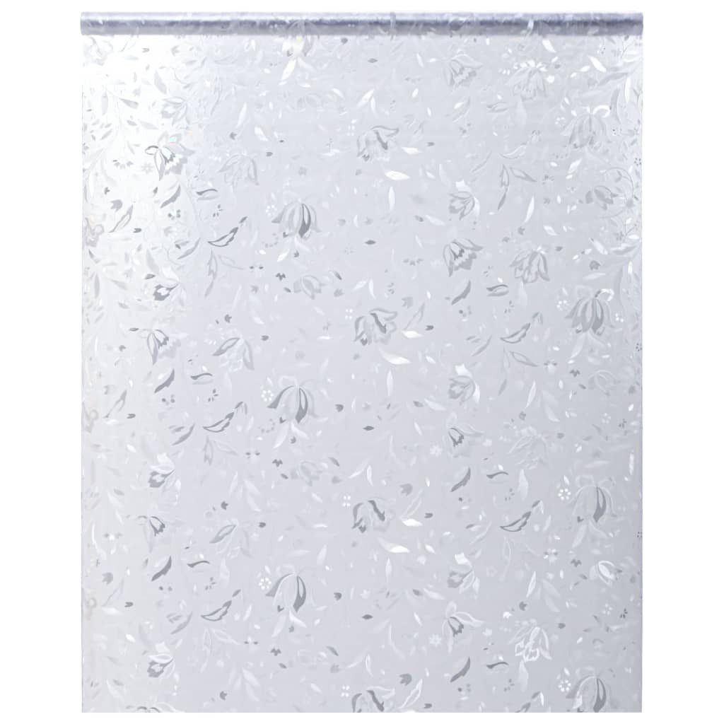 vidaXL Fensterfolie Fensterfolie Matt Blumenmuster 45x500 günstig online kaufen
