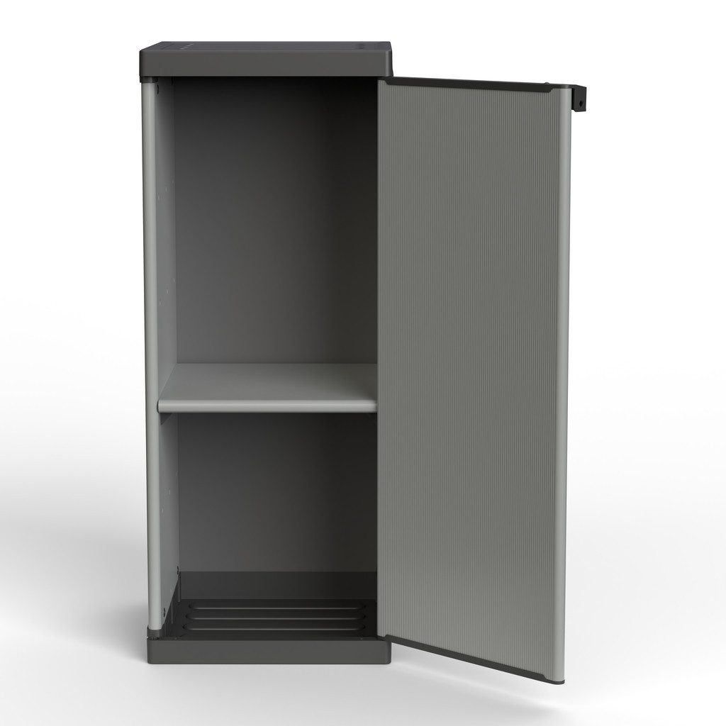 Kreher Mehrzweckschrank 'Armadio', modulares System aus Kunststoff für Keller, Garten, Garage