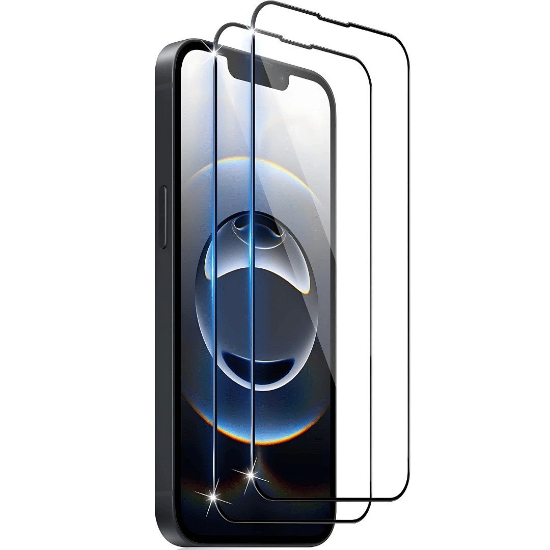SmartUP Displayschutzglas 2X Schutzglas für Iphone 16e Display Panzerglas Panzerfolie Screen 9H für iPhone 16e, kompletter Rundumschutz