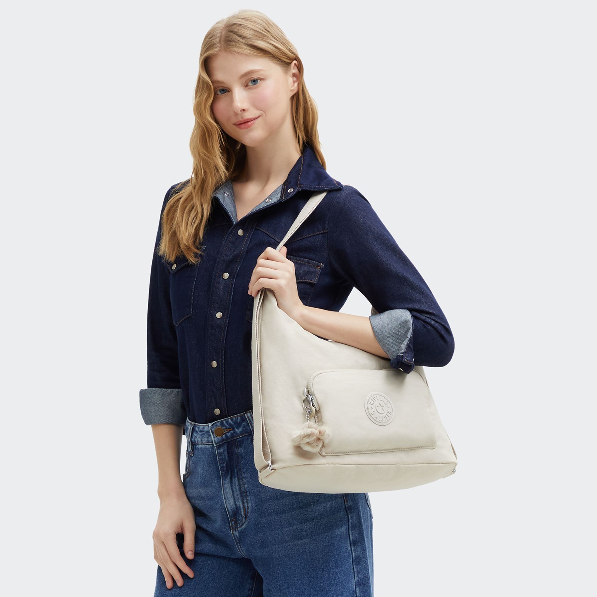 KIPLING Schultertasche Basic, Polyester günstig online kaufen