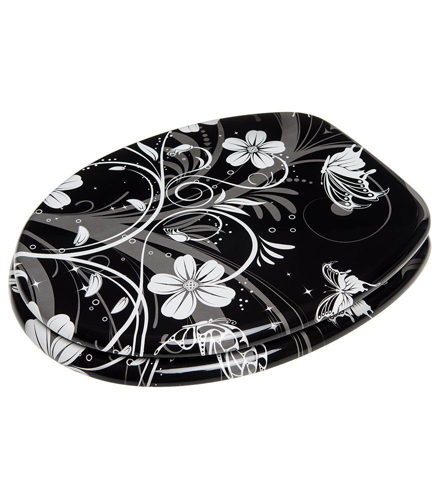 Sanilo WC-Sitz White Flower, universell, leichte Montage, hochwertig & mode günstig online kaufen