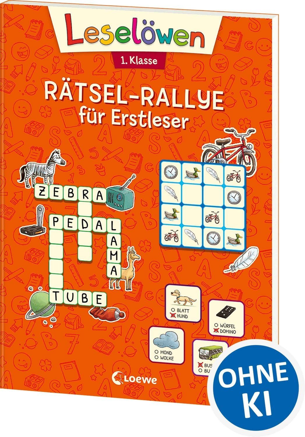 Leselöwen Rätsel-Rallye für Erstleser - 1. Klasse (Orange) / diverse