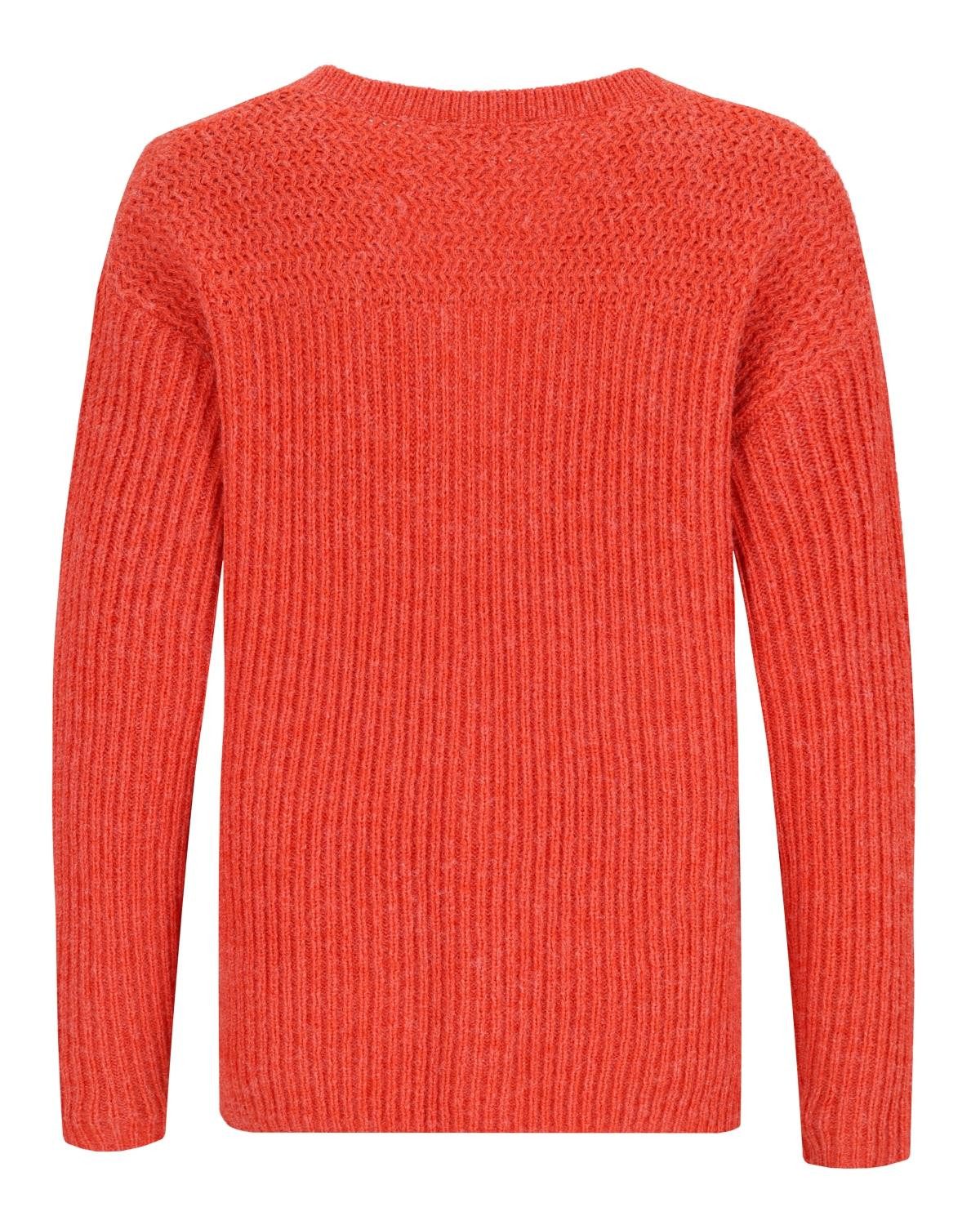 Hajo Rundhalspullover Pullover Strukturmix