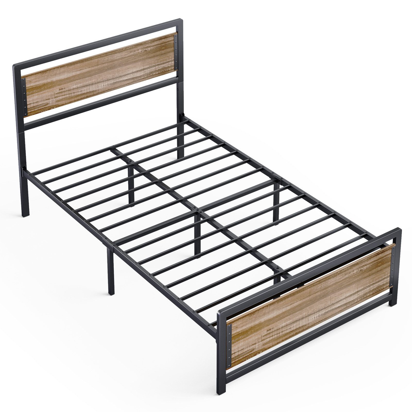 Bealife Bettgestell mit Metall Kopfteil, 90 x 200 cm,120 x 200 cm günstig online kaufen