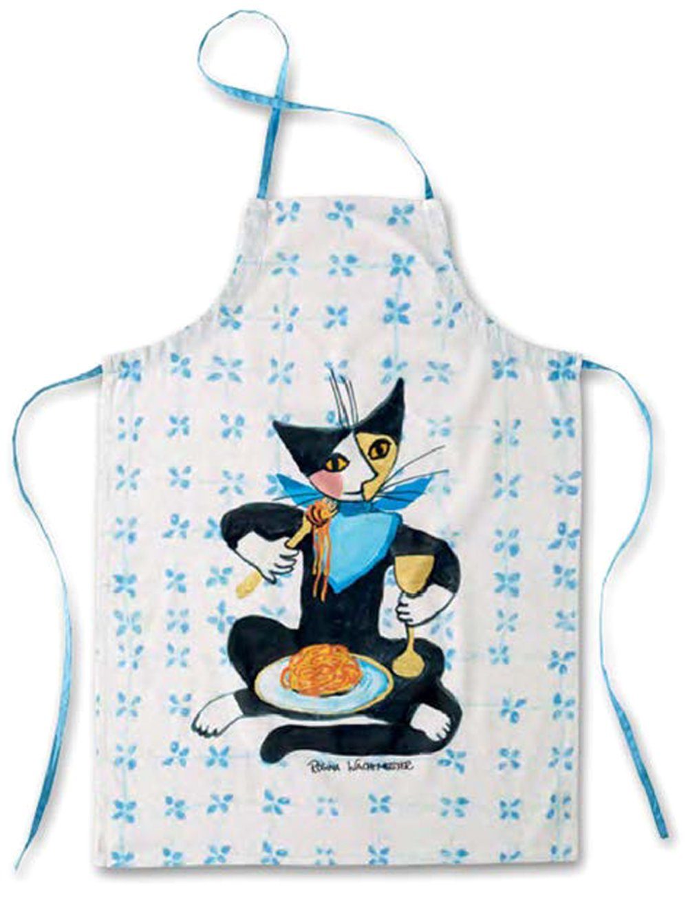 Rosina Wachtmeister Kochschürze Buon Appetito, (Set, 1-tlg., 1-teilig), mit verstellbarem Nackenband ca.65x90 cm 100% Baumwolle
