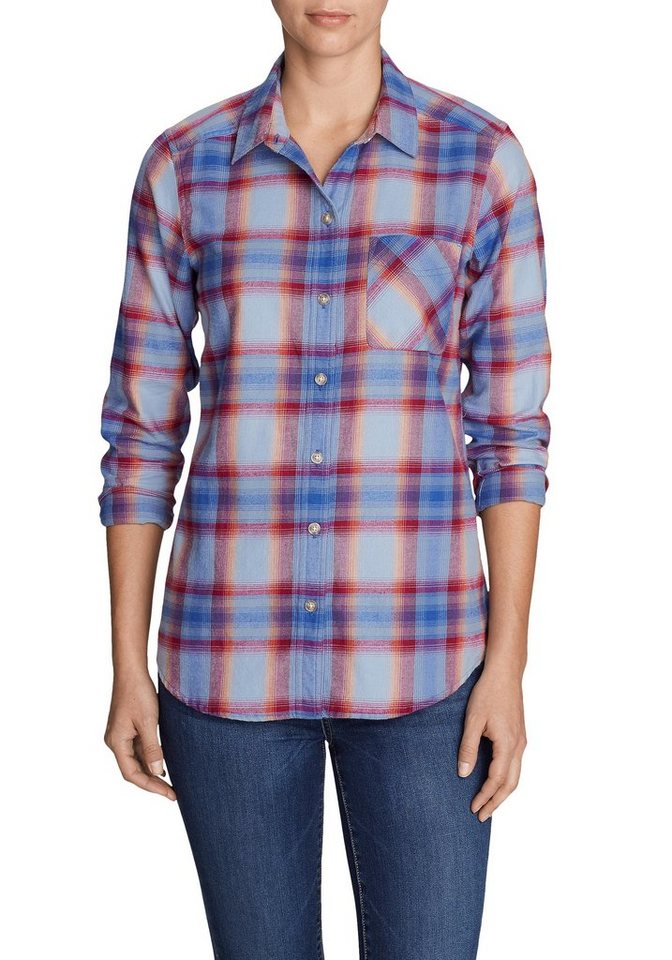 Eddie Bauer Flanellhemd Stine’s Favorite Flanellbluse - Boyfriend - gemustert Eddie Bauer Flanellhemd Stine’s Favorite Flanellbluse - Boyfriend - gemustert