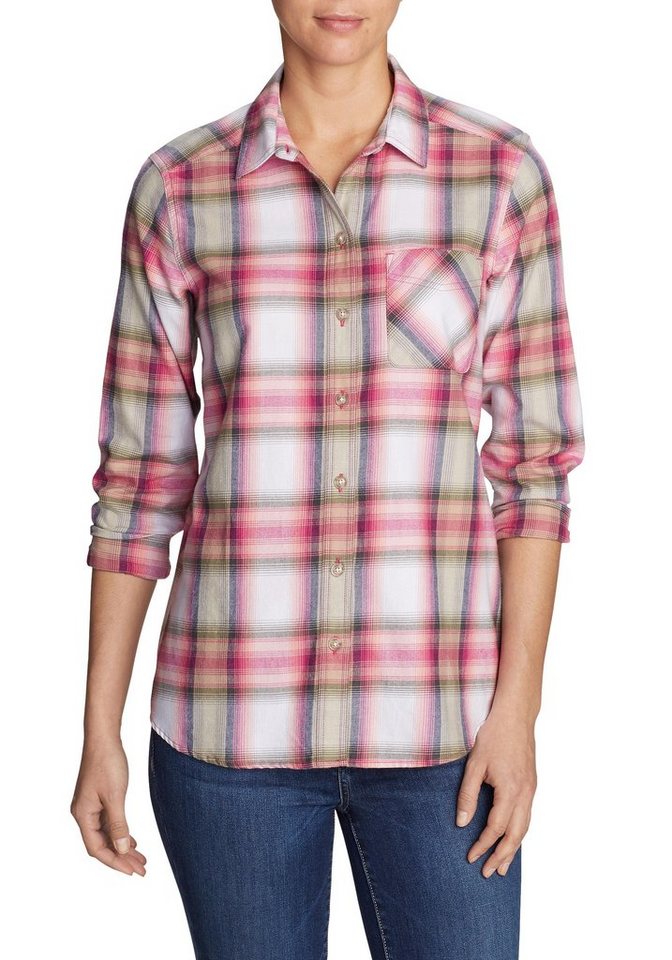 Eddie Bauer Flanellhemd Stine’s Favorite Flanellbluse - Boyfriend - gemustert Eddie Bauer Flanellhemd Stine’s Favorite Flanellbluse - Boyfriend - gemustert