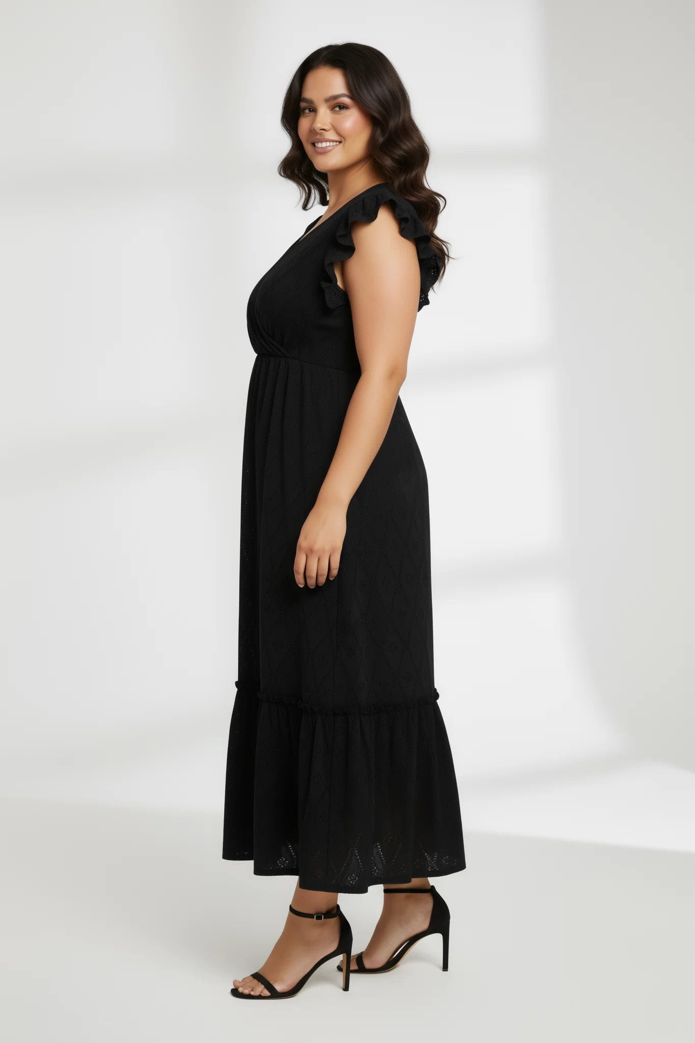 Shape of You Midikleid Wickelkleid – Bild 3 von 5