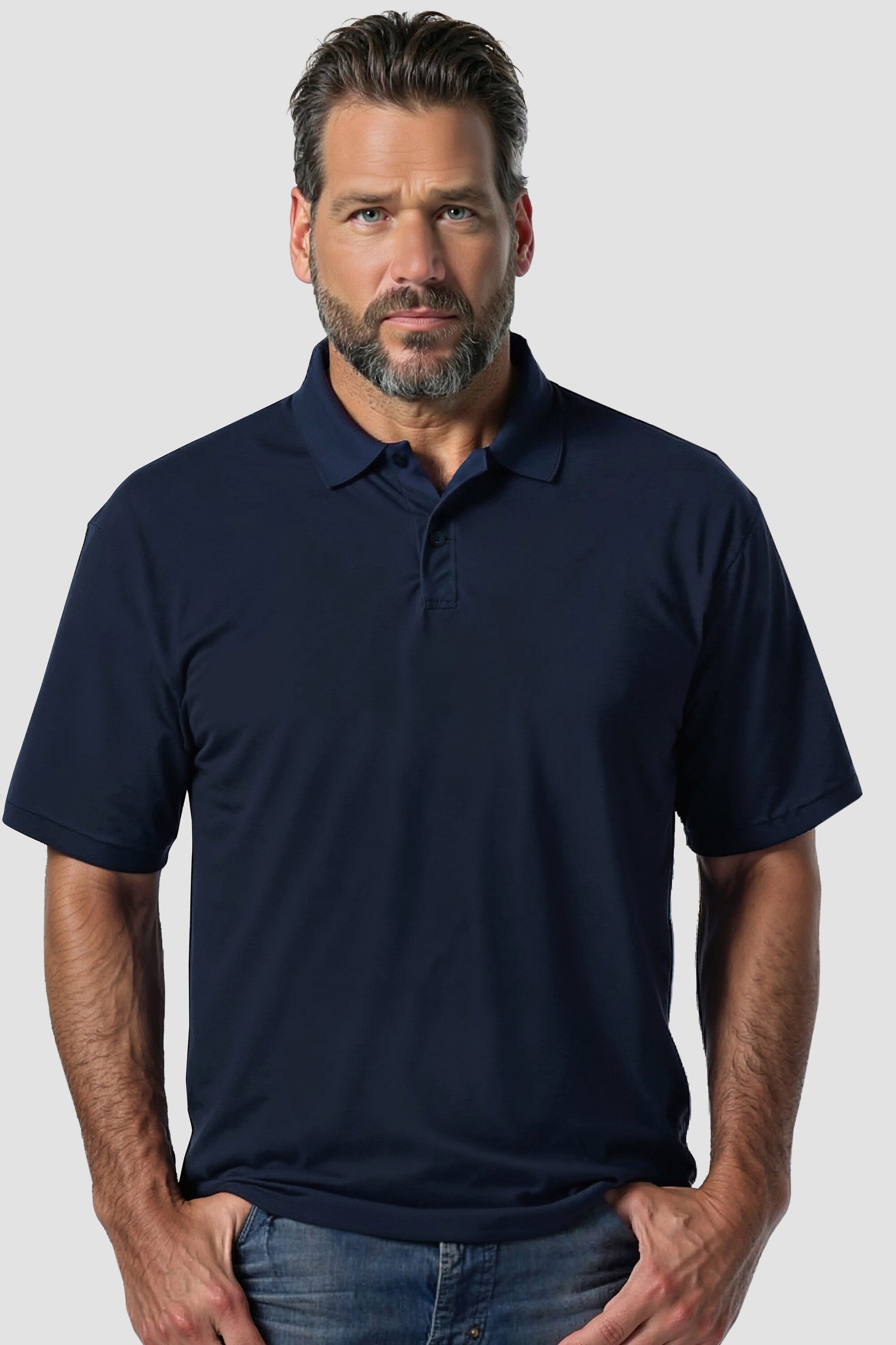 JP1880 Poloshirt Poloshirt Basic Halbarm Piqué günstig online kaufen
