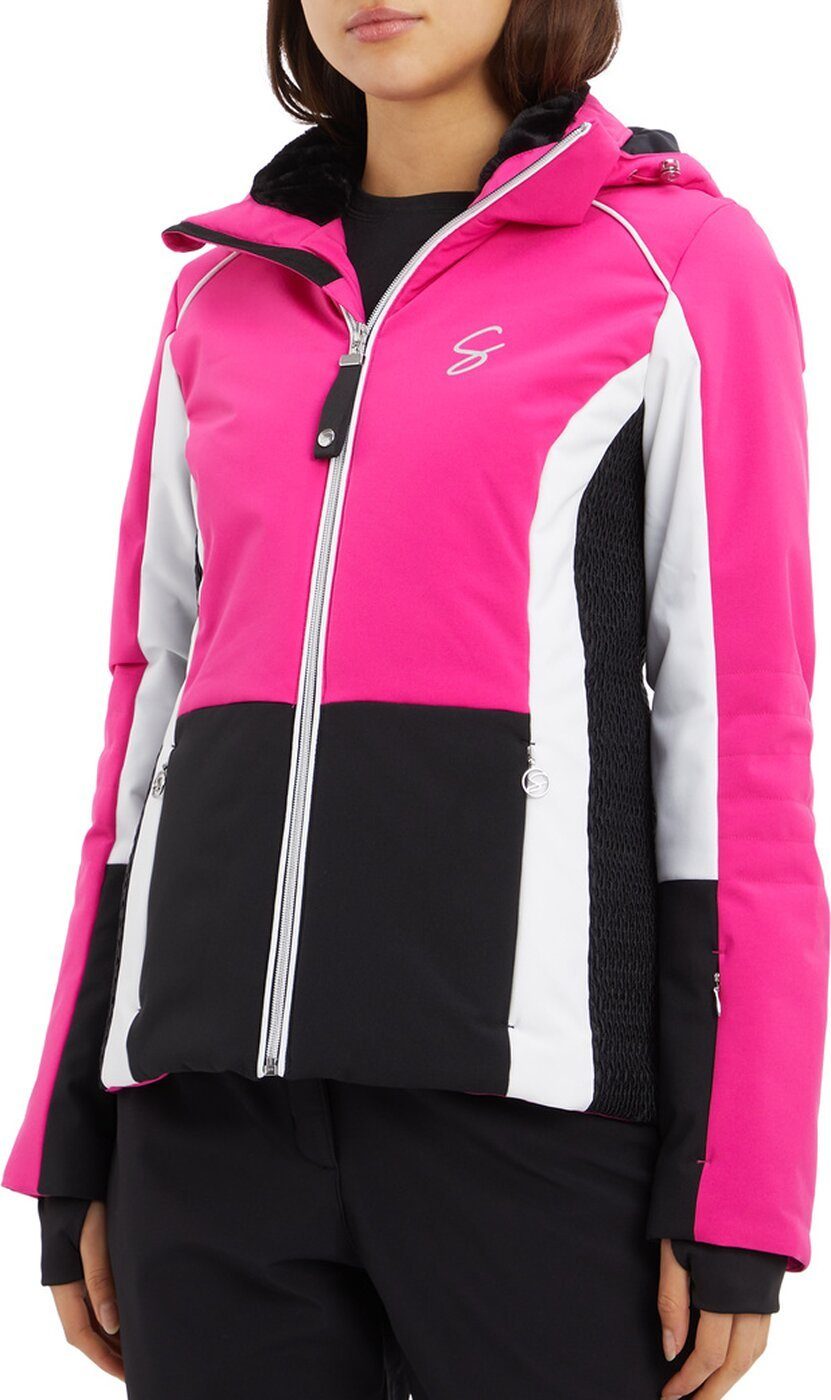 McKINLEY Anorak Da.-Jacke Ida W PINK DARK/WHITE