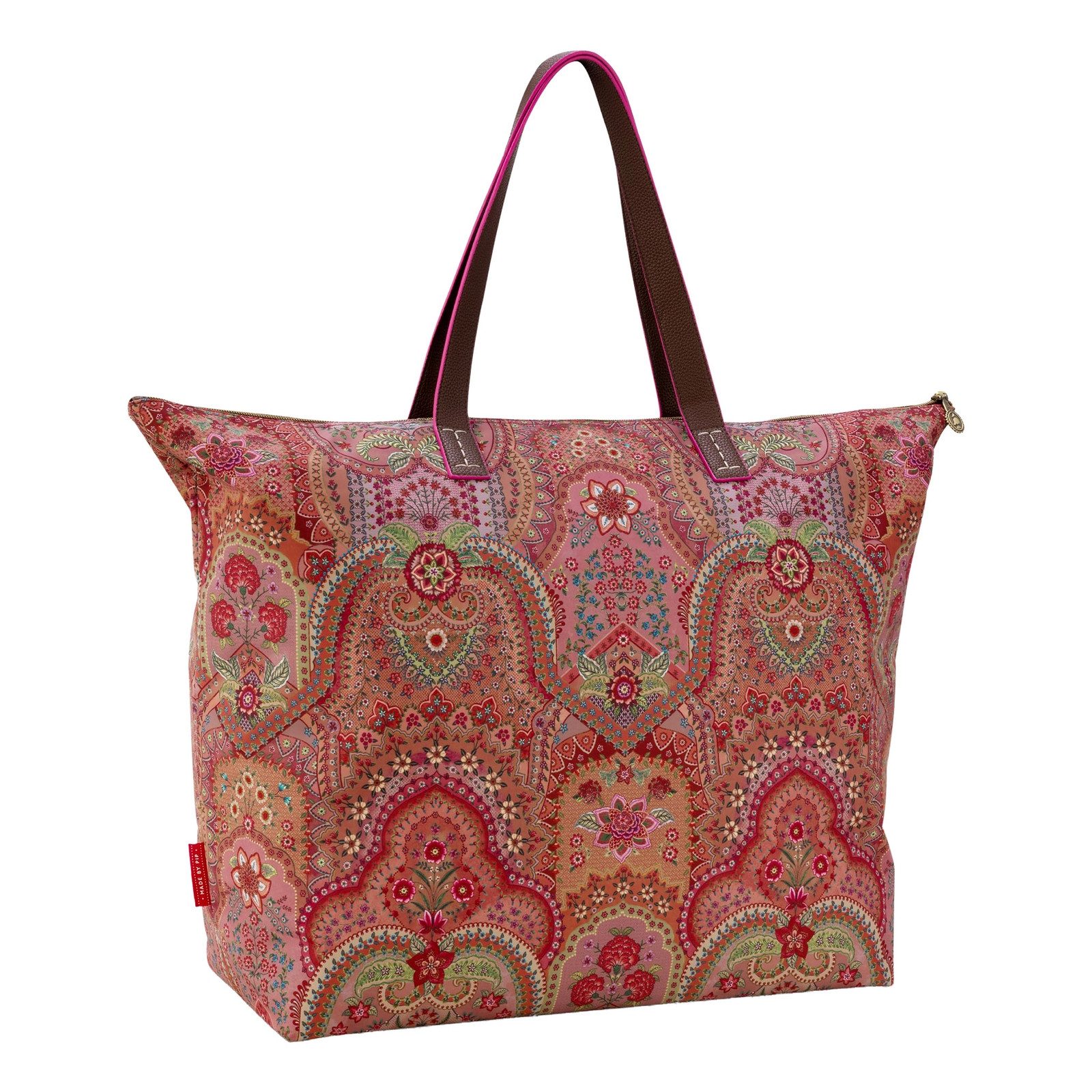 PiP Studio Tragetasche Tilda Tote Bag Large Jabali, mit Metallpatch auf der Vorderseite