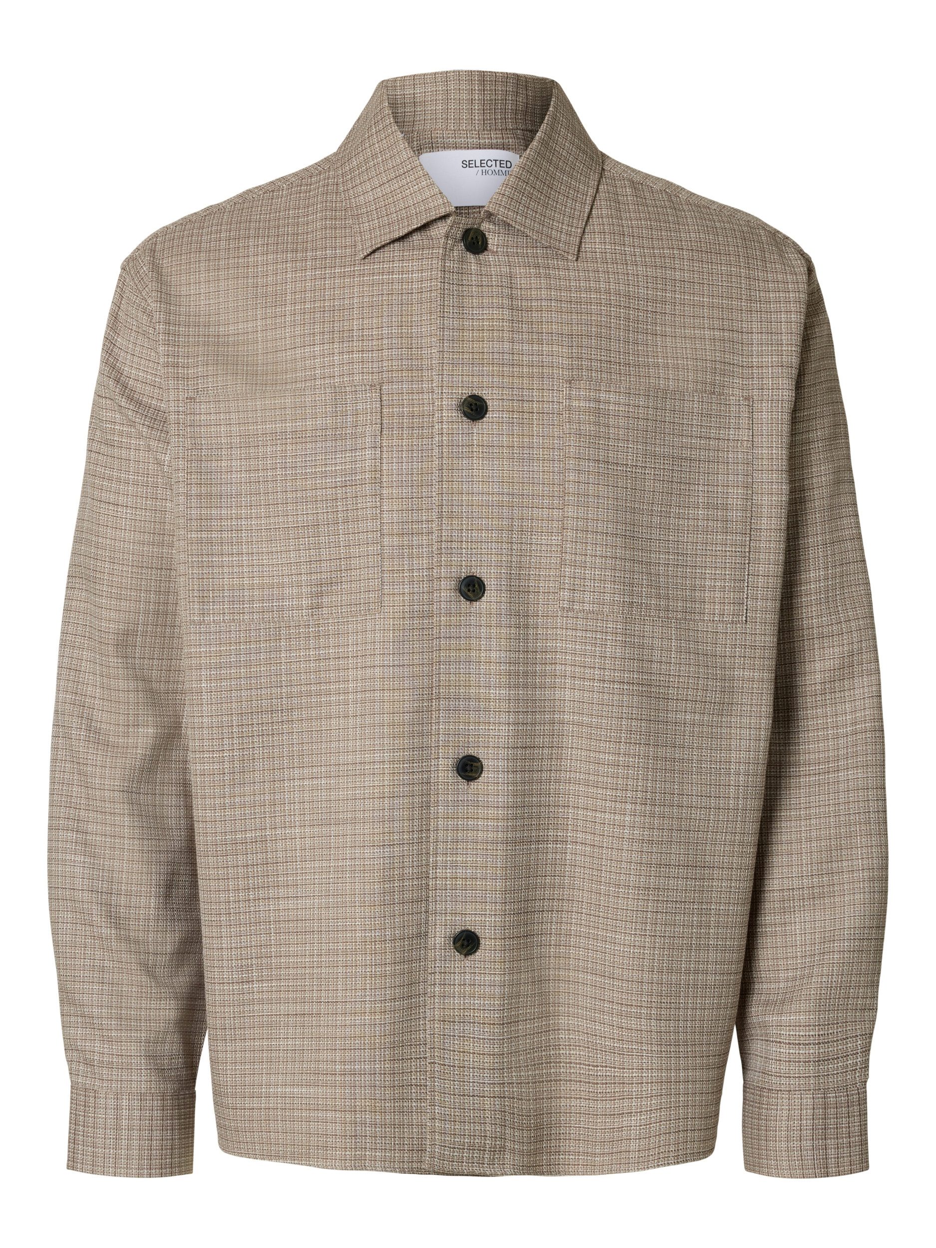 SELECTED HOMME Langarmhemd SLHRLXHENRY OVERSHIRT