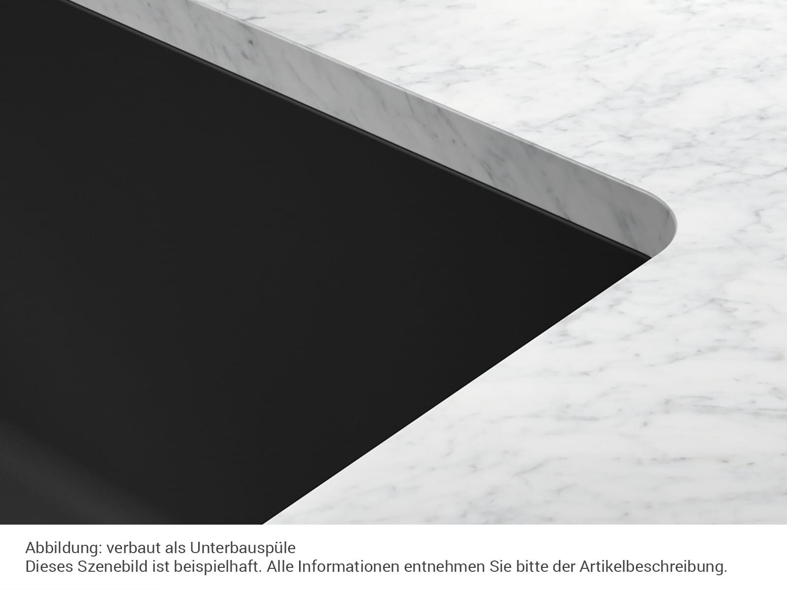 FRANKE Granitspüle, rechteckig, 55/43 cm, (1 St), aus Sanitized®