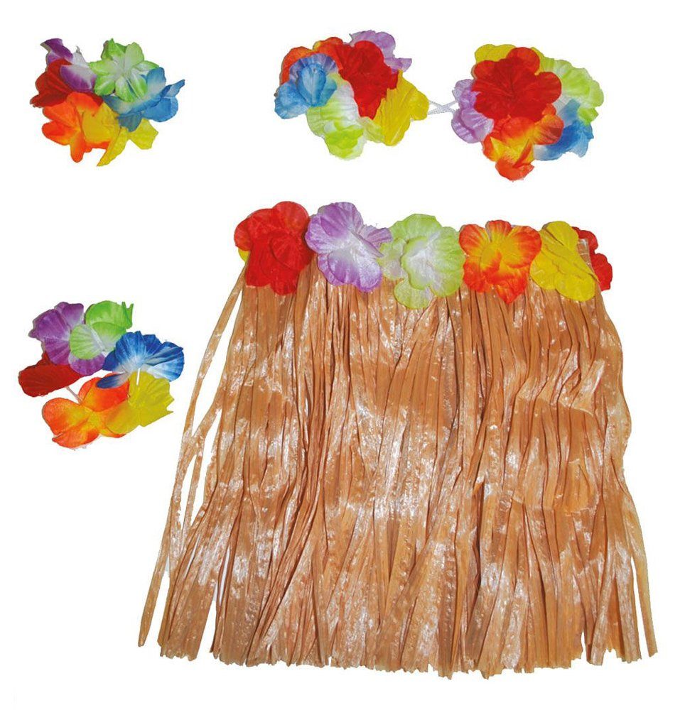 Funny Fashion Kostüm Hawaii Set für Mädchen Gr. 98 110