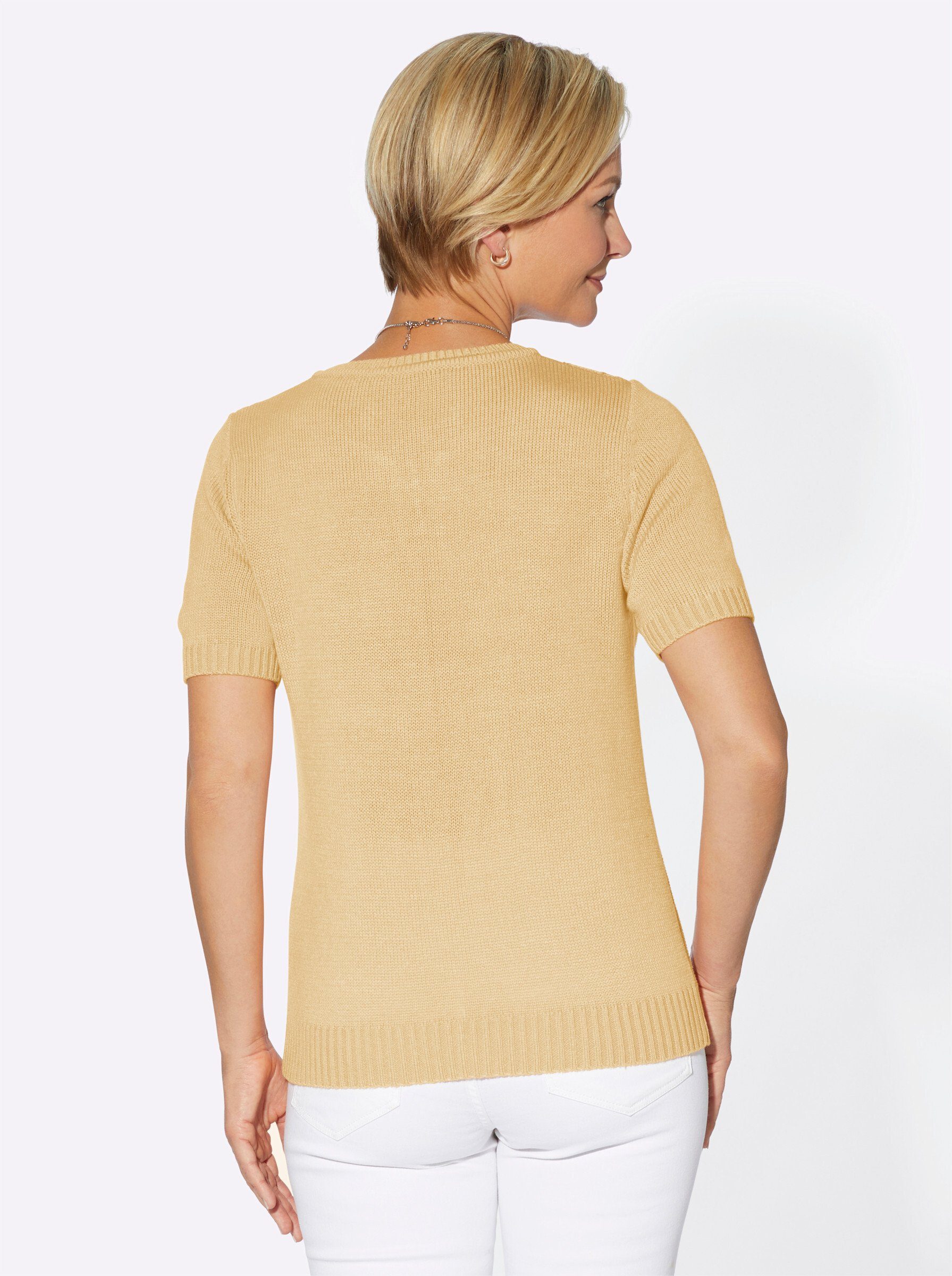 Witt Strickpullover Kurzarmpullover günstig online kaufen