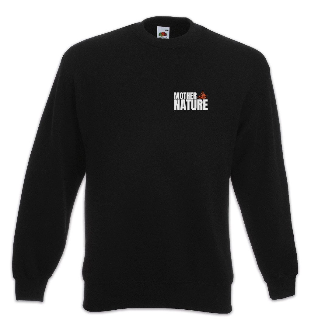 Sweatshirt Mother Nature I Sweatshirt Zelten Zelt Lagerfeuer Pfadfinder Kein