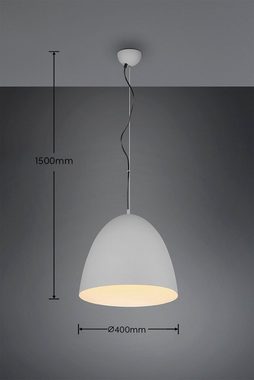 TRIO Leuchten Pendelleuchte Tilda, ohne Leuchtmittel, warmweiß - kaltweiß, elegante Hängelampe, max 150cm höhenverstellbar, exkl 1xE27 max 40W