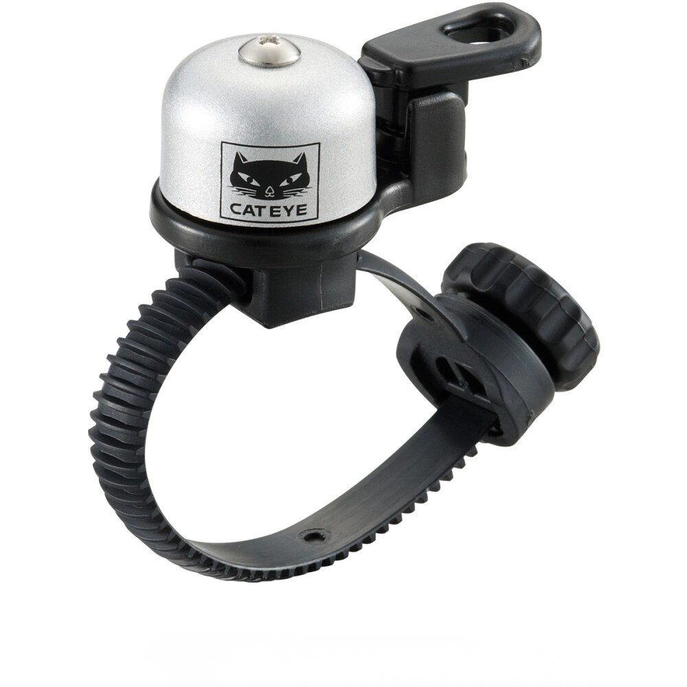 Cateye Fahrradklingel CAT EYE Mini OH-2400 Micro Bell Messing FlexTight silber