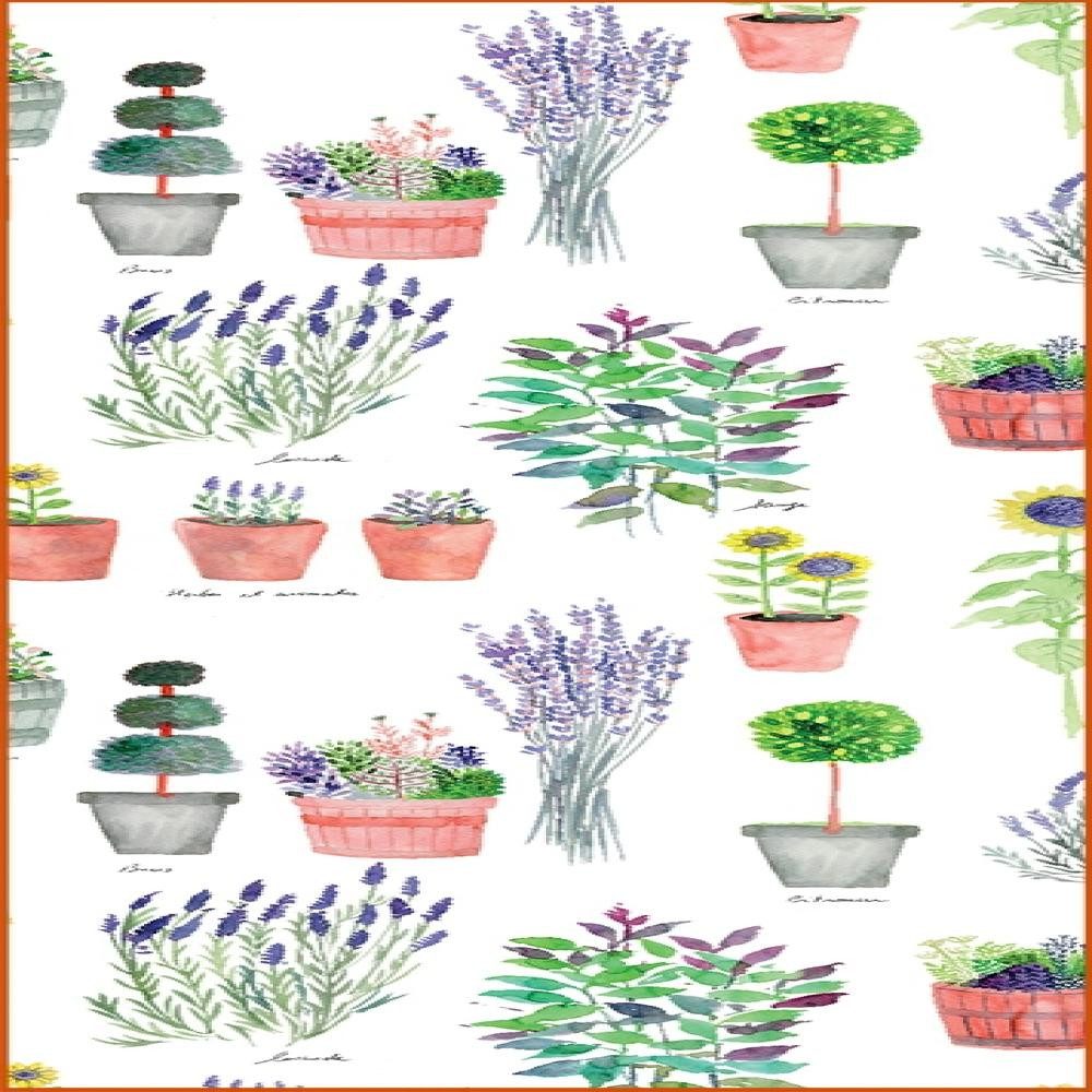 Garnier Thiebaut Tischläufer Tischläufer Mille Pepinières Floraison 50 x 150 cm